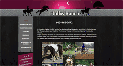 Desktop Screenshot of hollisranch.com